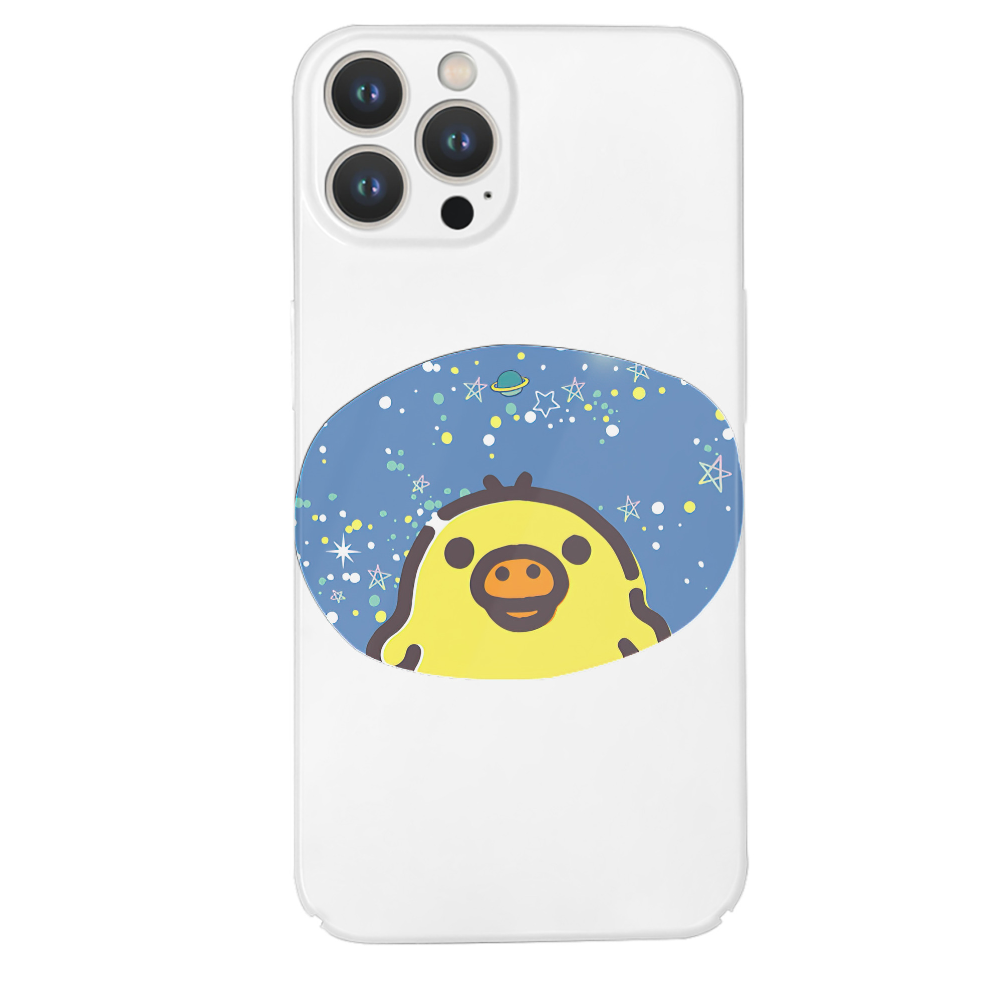 （画像用） リラックマ リラックマ キイロイトリ Rilakkuma Korilakkuma Kiiroitori 【iPhone 14シリーズ対応】ハードケース
